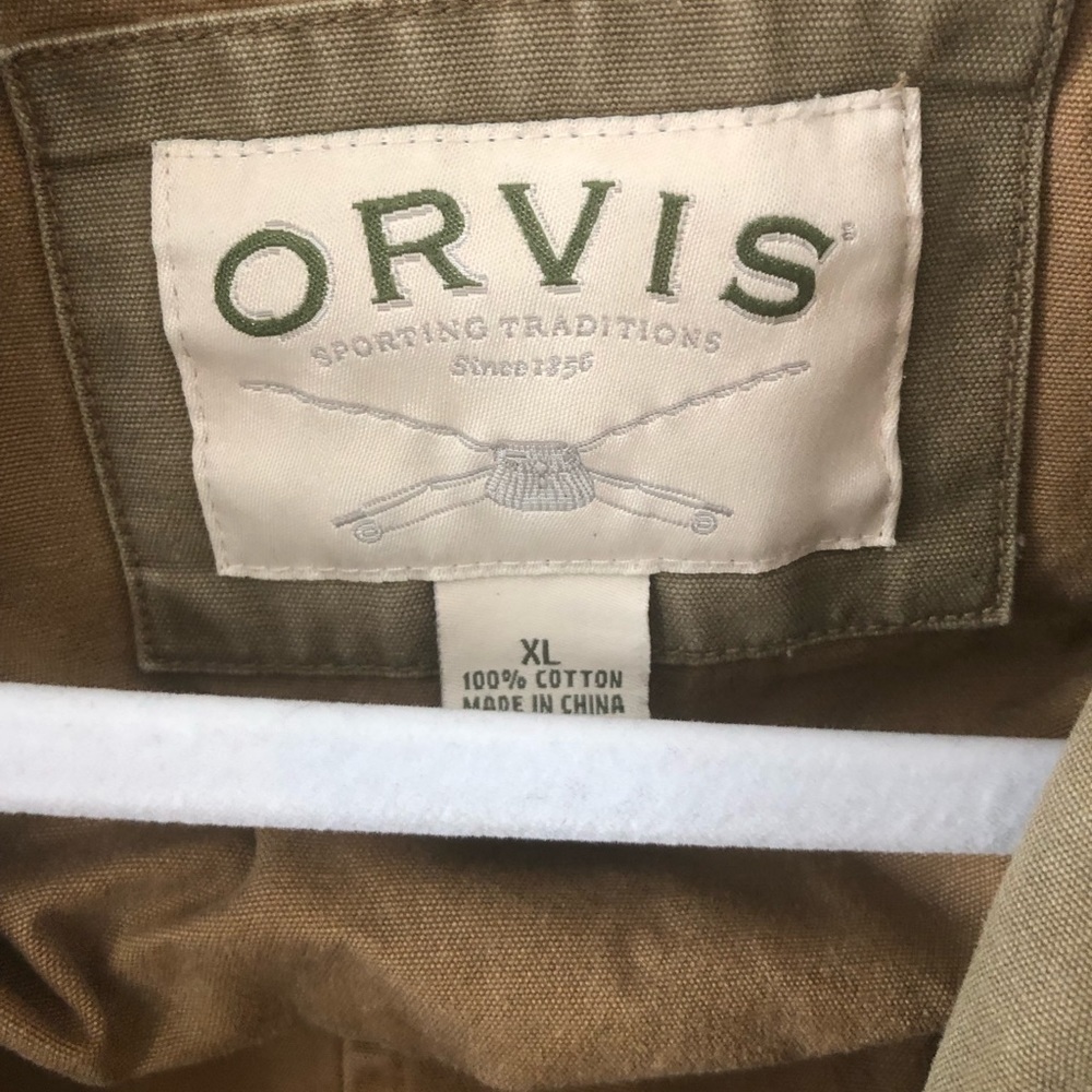 Orvis Utility Jacket, Tan, Euc- 672 - image 5